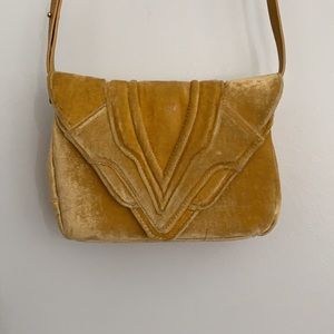 Elena Ghisellini Felix Small Velvet Crossbody